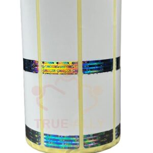 Holographic Barcode Label - 2 x 1 inch
